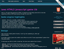 Tablet Screenshot of jawsjs.com